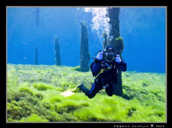 This is a photo of my Dive Buddy Russel.  It was taken at... by Jeremy Conklin 